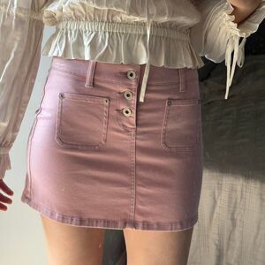 Guess vintage y2k pink mini skirt